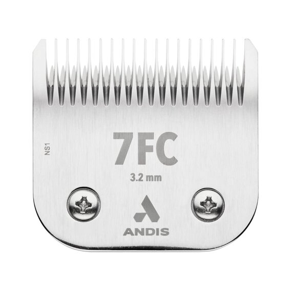Andis Size 7FC Ceramic Edge Detachable Steel Pet Clipper Blade 72605 NEW - Picture 1 of 1